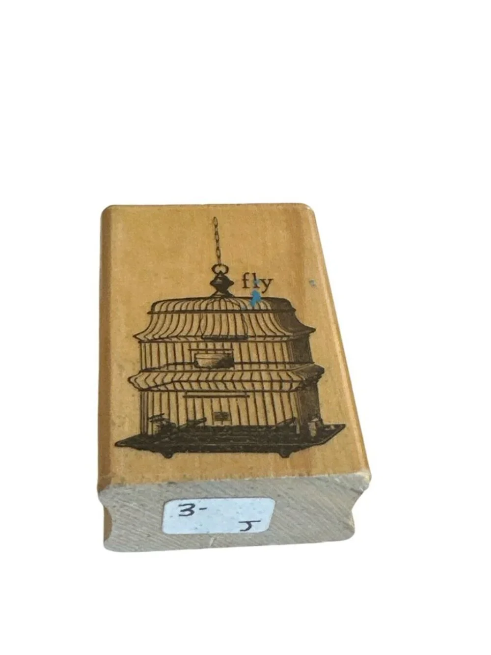 Rubber Stamps Wood Blocks Unique Designs Like Dress Form Bee Wreath Birdcage